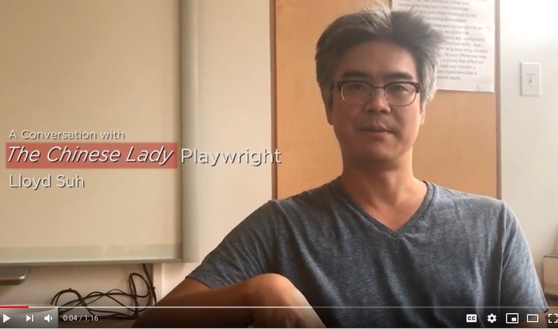 Playwright Lloyd Suh on <em>The Chinese Lady</em>