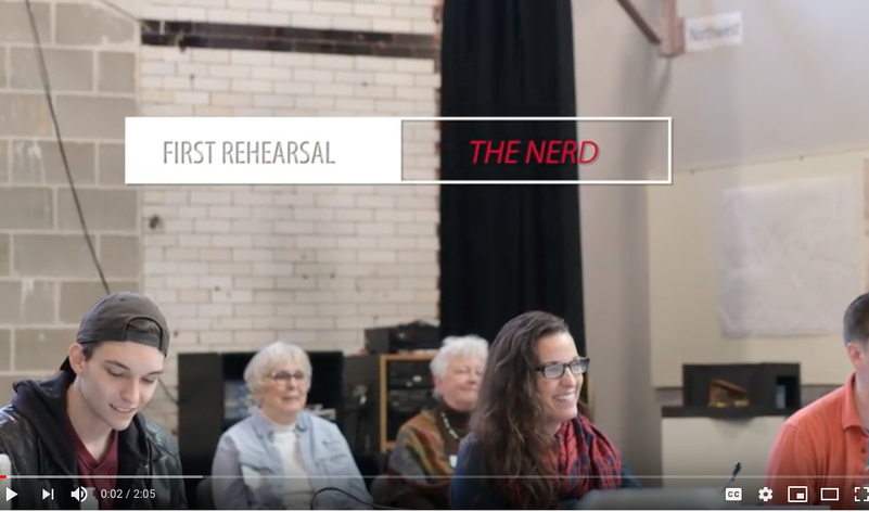 <em>The Nerd - </em>First Rehearsal