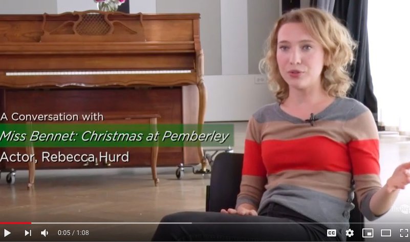 <em></em>Rebecca Hurd - <em>Miss Bennet: Christmas at Pemberley </em>