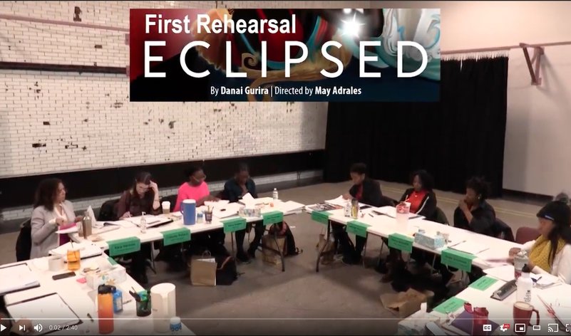 <em>Eclipsed</em> - First Rehearsal