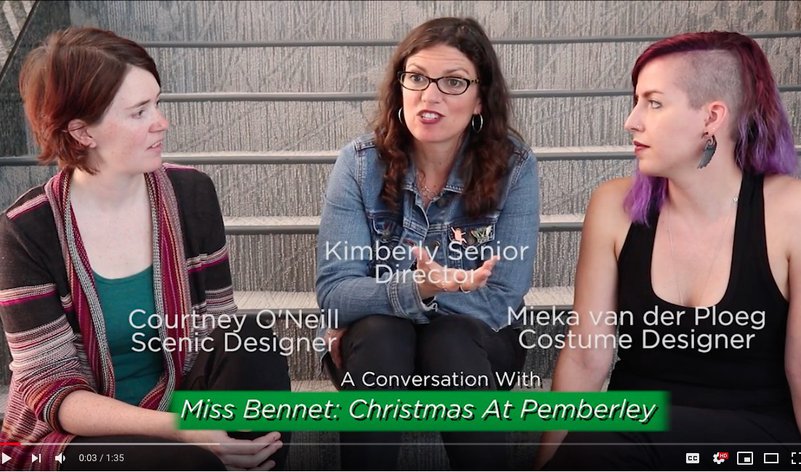 The Creative Team  - <em>Miss Bennet: Christmas at Pemberley </em>