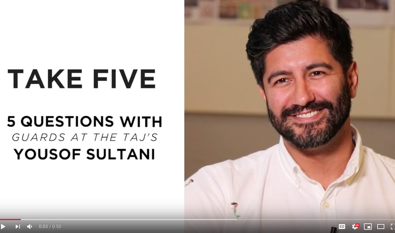 Take Five with Yousof Sultani